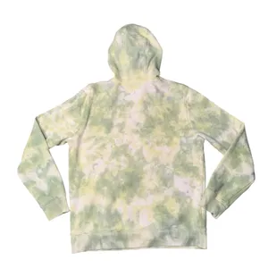 Richer‎ Poorer Hoodie Womens Large Green Tie Dye Excellent Fleece Pullover thumbnail 4