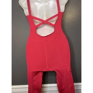 FP Movement Women XS/Small Red Sleeveless Scoop Neck Criss Cross Back Activewear thumbnail 8