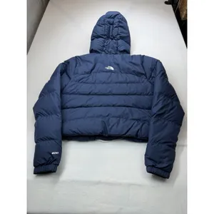 The North Face Women's Baltic Down Puffer Hoodie Jacket Navy NWT Small $270 ORG thumbnail 9