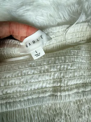 Mabel Dress Mini White thumbnail 4