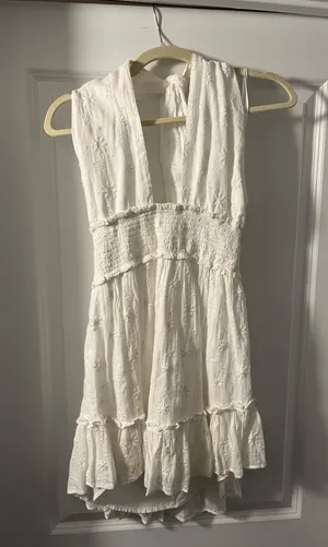 Aerie White Dress thumbnail 4
