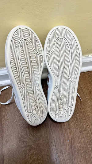 Adidas Cloudfoam Advantage Womens Size 7 Tennis Shoe White Pink Training Sneaker thumbnail 7