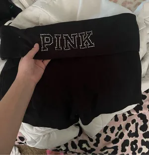 Victoria’s Secret Rhinestone Foldover Shorts Size xl thumbnail 1