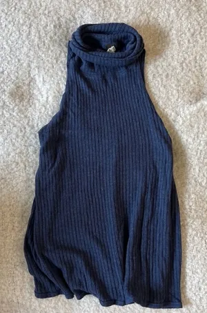 We the free turtleneck tank top small thumbnail 1