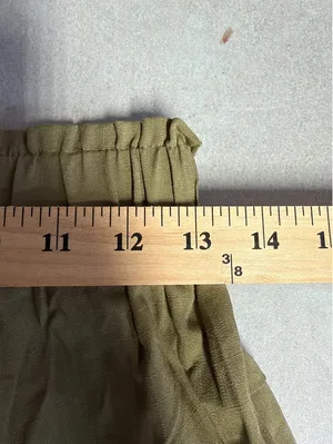 Cupshe Womens Tiered Ruffle Skort Olive Green Size Medium NWT thumbnail 7