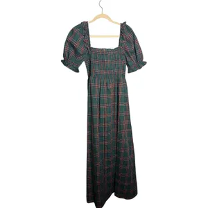 Few Moda x Carly A. Riordan Matilda Plaid Maxi Dress Sz. S thumbnail 7