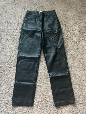 Aritzia Wilfred Leather Pants Melina thumbnail 1