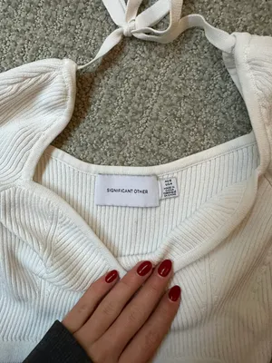 Significant Other white top thumbnail 5
