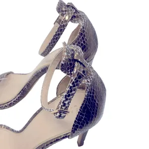 Zara Sandals Gold Snakeskin thumbnail 5