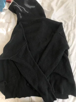 Aerie Black Sweater thumbnail 3