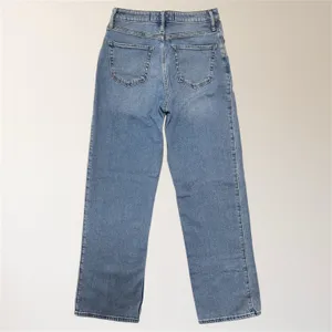 Hollister Light Wash High Rise Dad Jeans W27‎ L31 Slit Hem Stretch Denim Retro thumbnail 7