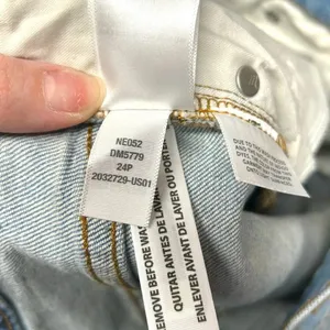 Madewell The Petite Perfect Vintage Straight‎ Jean Danby Wash: Knee-Rip Edition thumbnail 12