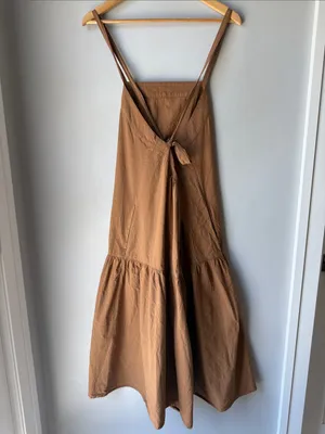 Everlane Boho Pinafore Dress Size 8 thumbnail 4