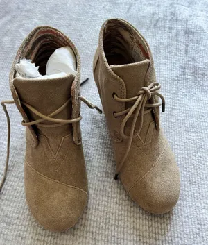 Toms Booties Wedge thumbnail 1