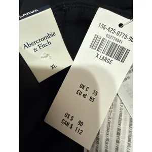 NEW Abercrombie & Fitch Women's Black High Waisted Trousers Dress Pants Size XL thumbnail 6