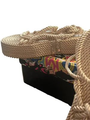 Cape Robbin Natural Rope Wrap Sandals thumbnail 6