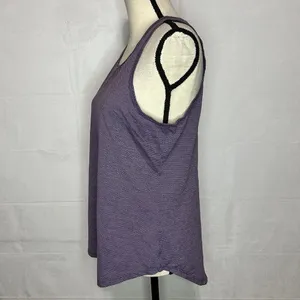 Athletic Works Womens Purple Open Back Tank Stretch Size M (8-10) thumbnail 4