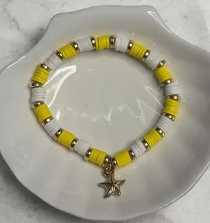 Starfish bracelet Yellow thumbnail 1