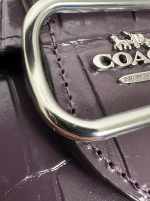 Coach Morgan Crossbody Purse Amethyst thumbnail 3