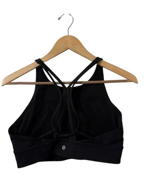 LULULEMON Ride & Reflect Black Sports Bra Top thumbnail 6