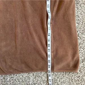 32 Degrees Heat Tan Brown Midweight Snap Arctic Fleece Pullover Large Comfy thumbnail 10