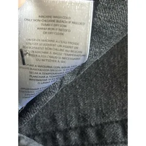 Re/Done Originals High Rise Ankle Crop in Faded Black thumbnail 13