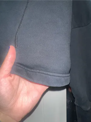 Adidas Cropped Hoodie- Black+White thumbnail 7