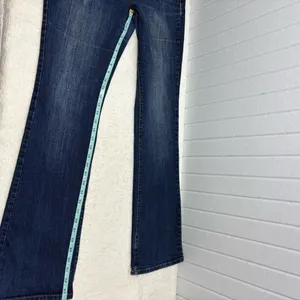 Old Navy Sweet Heart Women's‎ Dark Blue Straight leg Jeans size 10 thumbnail 7