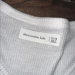 Abercrombie White Knit Top Bella Swan Y2K style size 17-18 thumbnail 4