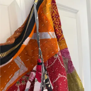 Kantha hobo Bag Red thumbnail 3