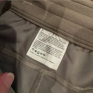 Lululemon Softstreme High Rise Pants Sz 0 Straight Leg Warm Ash Grey W5EGTS thumbnail 14