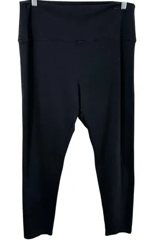 OFFLINE by Aerie XL Leggings OG Original High Waisted Solid Black Ankle‎ 1383 thumbnail 1