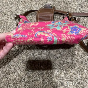 Ralph Lauren Chaps Pink Pamela crossbody purse thumbnail 8