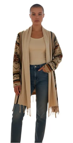 Billabong kimono cardigan Dream Chaser sweater size large thumbnail 1