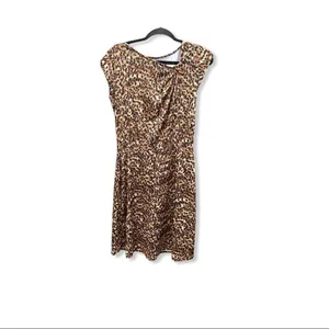 Avon Animal Print‎ Dress Brown Size M thumbnail 8