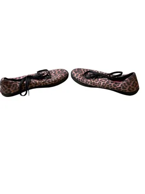 Vans Unisex Animal Print Lace Up Shoes Men 7 Women 8.5 thumbnail 5