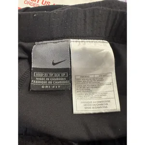 Nike Dri-FIT Womens XS Black Mesh Athletic‎ Tennis Golf Skort Built-in Shorts thumbnail 4