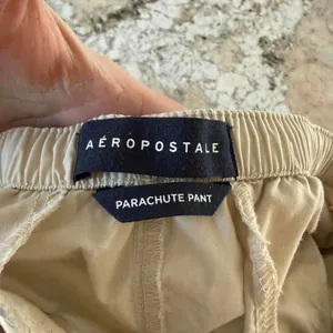 Aeropostale Women's Cream and Black Trousers thumbnail 4