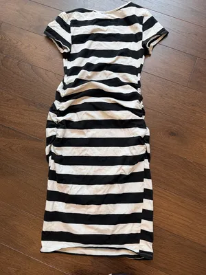Isabel Maternity Striped Maternity Dress Size XS - C16-041 thumbnail 5