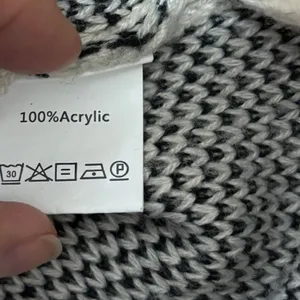 Star Sweater Cream Black Boat Neck Chunky Knit Celestial‎ Casual Cozy XL/2XL thumbnail 8