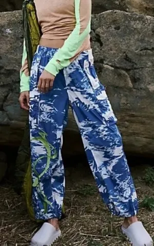 Free People Movement Color Burst Hike Pants Sz. M thumbnail 1