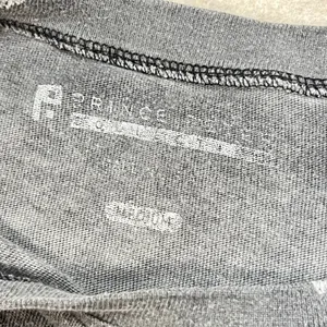 Prince Peter Weekend Lover Distressed Graphic Tee Charcoal Gray Women Medium GUC thumbnail 2