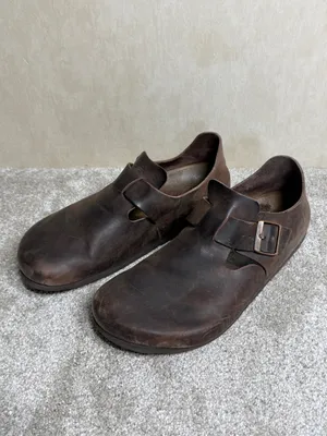 Birkenstock Women’s London Oiled Leather Shoes in Habana 43/US 12 thumbnail 3