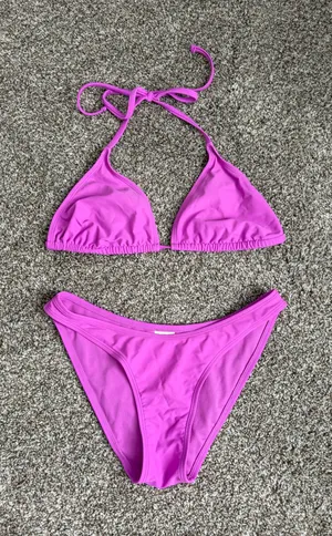 Wild Fable Magenta Bikini Set thumbnail 1