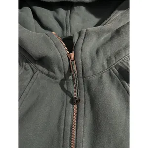 Lululemon Scuba Oversized Half Zip Hoodie Cotton Fleece Submarine Size XS/S thumbnail 3