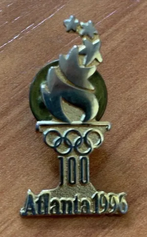 Atlanta 1996 centennial Olympic Games Pin‎ thumbnail 1