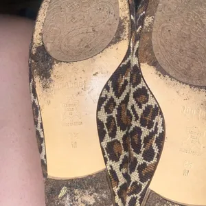 Jon Josef brown leopard print slip ons size 8.5 thumbnail 6