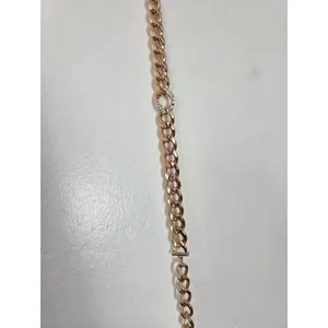 NEW Vince Camuto Gold Metal Chain Hook Belt Purse Strap Tassle Boho Indie M/L thumbnail 7