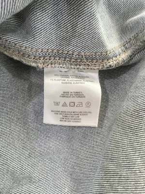 Pilcro and the Letterpress Pencil Jean Skirt Front Slit 0 Preppy Denim thumbnail 6