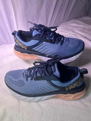 Hoka Arahi 3 Blue Navy Pink Women's Running Shoe thumbnail 2